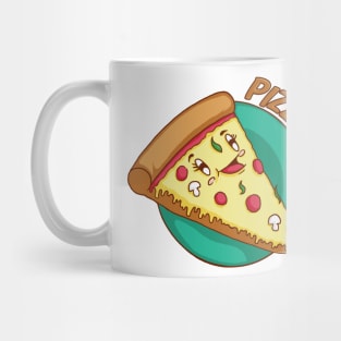 Kawaii Pizza Time Mug